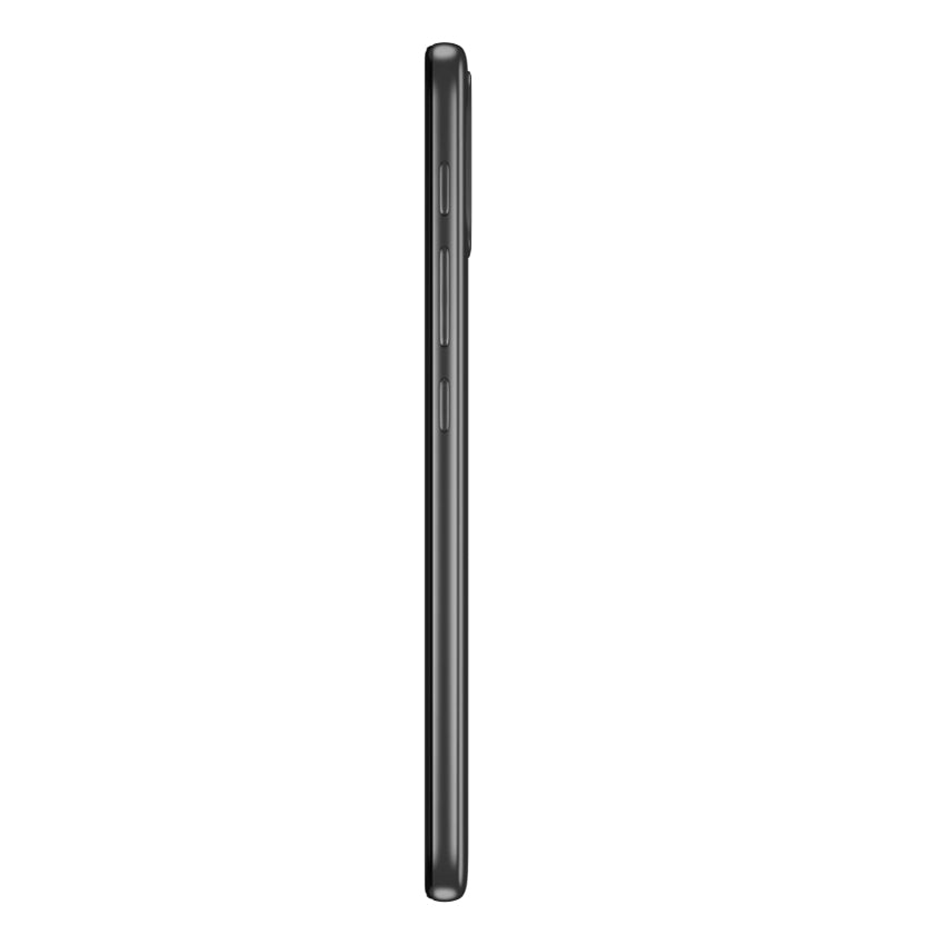 Motorola Moto E20 Graphite Grey left side view