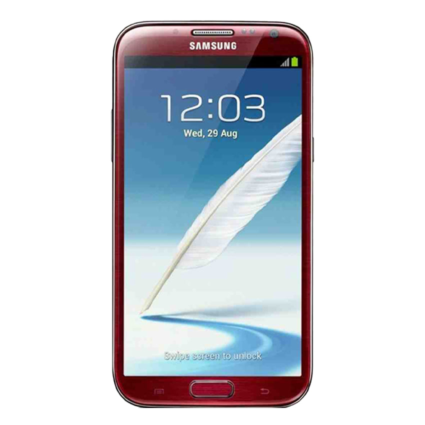 Samsung Galaxy Note 2 Ruby wine front view