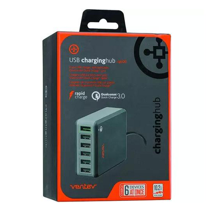 Ventev 10.2A 6-Port USB Charging Hub - 3