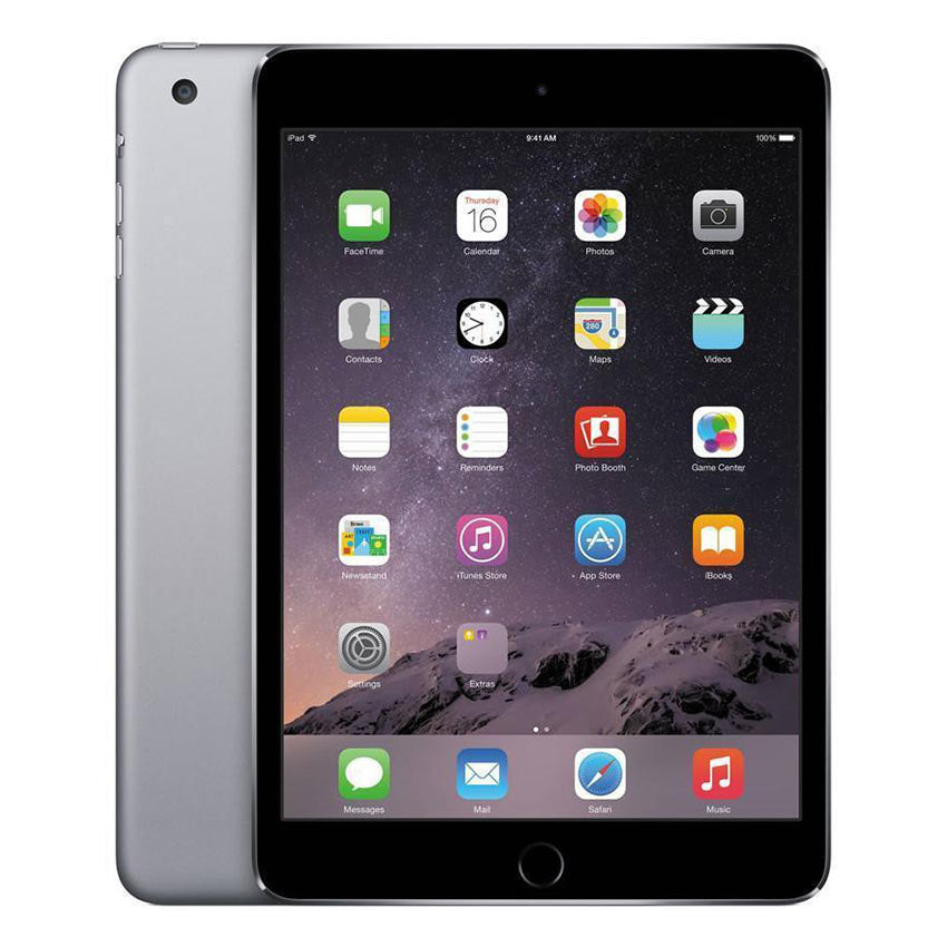 Apple iPad Mini 2- A1490- 4G -space grey with Black front bezel - Fonez-Keywords : MacBook - Fonez.ie - laptop- Tablet - Sim free - Unlock - Phones - iphone - android - macbook pro - apple macbook- fonez -samsung - samsung book-sale - best price - deal