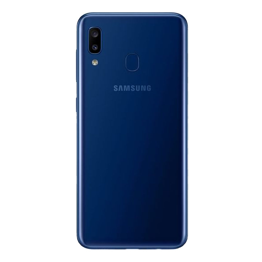 Samsung Galaxy A20e Blue back - Fonez -Keywords : MacBook - Fonez.ie - laptop- Tablet - Sim free - Unlock - Phones - iphone - android - macbook pro - apple macbook- fonez -samsung - samsung book-sale - best price - deal