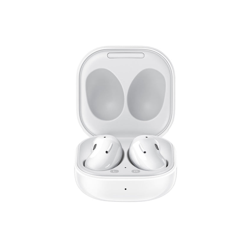 Galaxy Buds Live Mystic White (case-front-open-combination Mystic White) - Fonez
